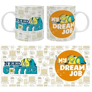 THE GOOD GIFT - LES MINIONS Mug My Dream Job pas cher