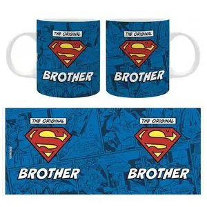 Superman - Mug 320ml - THE ORIGINAL "S" BROTHER   - The Good Gift Mugs et tasses  - TGGMUG223  pas cher