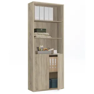 Comparateur de prix : Non communiqué Bibliotheque / etagere de rangement, coloris Cambrian - Hauteur 196.5 x Longueur 75.5 x Profondeur 33 cm -PEGANE-