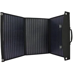 Comparateur de prix : EZA - Panneau Solaire Portable Pliable 60W Cellules Monocristallines S...