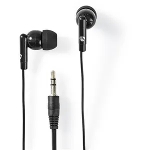 Comparateur de prix : NEDIS Écouteurs Filaires Câble Rond de 1,2 m Intra-Auriculaires Noir TU