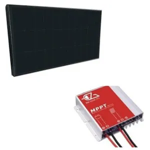 PACK EZA Panneau solaire 130W Camping car + Régulateur solaire MPPT 15...