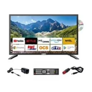 Comparateur de prix : ANTARION TV LED 22" 55cm Smart Connect Lecteur DVD Intégré Camping-car