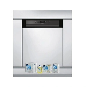 Lave-vaisselle intégrable WHIRLPOOL bandeau noir 44dB 14 couverts 60cm... pas cher