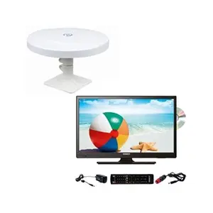 ANTARION Pack TV led 19pouces 48cm hd dvd intégré antenne tnt omnidirectionnelle