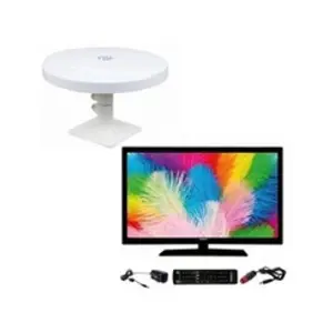 Comparateur de prix : Antarion Pack ANTARION TV LED 22" 55cm Téléviseur FULL HD 12V + Ante...
