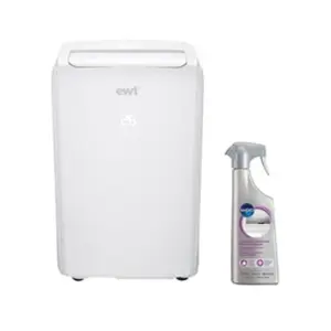 EWT - Climatiseur mobile réversible Snow'Air 3200W Blanc Classe aVendu paramazon