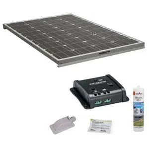 Comparateur de prix : Pack ANTARION Panneau solaire 140W + Kit de pose Solaire avec Régulate...