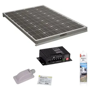 Comparateur de prix : Pack ANTARION Panneau Solaire 120W Camping-car + Régulateur Solaire MP...