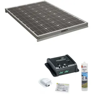Comparateur de prix : Pack ANTARION Panneau solaire 160W camping car + Kit de pose solaire a...