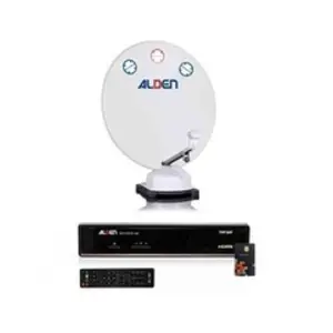 Comparateur de prix : Pack ALDEN Orbiter Parabole Automatique 85cm + Récepteur satellite SA...
