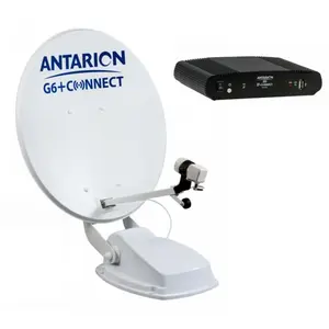 Parabole Satellite Automatique ANTARION - 65cm - Bluetooth - Blanc pas cher