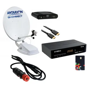 Pack ANTARION Parabole Automatique Camping-car + STRONG Décodeur + HDS... pas cher