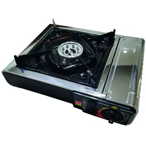 Comparateur de prix : INCASA Réchaud à Gaz Portable 1 Feu Allumage Piézoélectrique Camping 2...