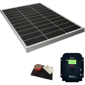 Comparateur de prix : PACK EZA Panneau Solaire 130W Monocristallin + Régulateur Solaire MPPT...
