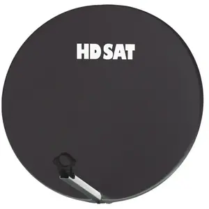HDSAT Parabole satellite fibre composite gris anthracite 75cm + BRIDES... pas cher