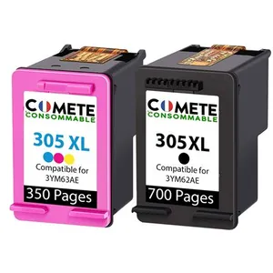 Comparateur de prix : COMETE - 305XL - 2 Cartouches d'encre Compatible avec HP 305 ou 305XL ...