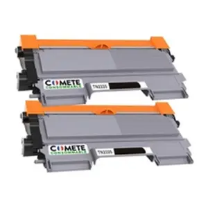 Comparateur de prix : COMETE - TN2220 - 2 Toners Compatibles avec Brother - 2 Noir - Marque ...