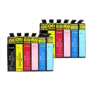 Comparateur de prix : COMETE 24XL Cartouches d'encre Compatible Epson 24XL pour imprimantes ...