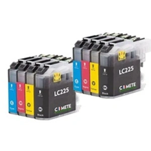 Comparateur de prix : COMETE-LC225 - 8 Cartouches d'encre Compatible Brother LC225XL/LC227XL...