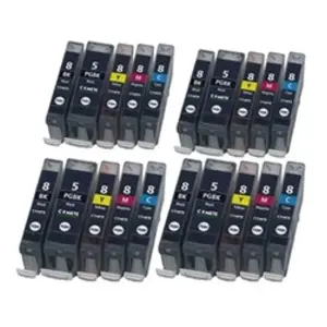 Comparateur de prix : COMETE - CLI8 - 20 Cartouches d'encre Compatible Canon CLI-8BK - Noir ...