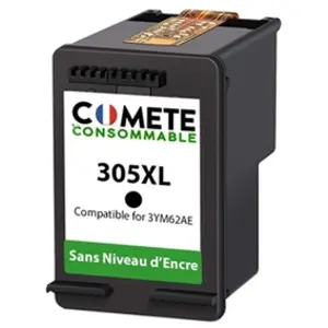 Comparateur de prix : COMETE - 305 XL - 1 Cartouche Compatible avec HP 305XL sans puces - Ma...