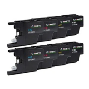 Comparateur de prix : COMETE - LC1240 - 8 Cartouches d'encre Compatibles Brother - Marque fr...
