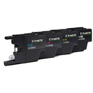 Comparateur de prix : COMETE - LC1240 - 4 Cartouches d'encre Compatibles Brother - Marque fr...