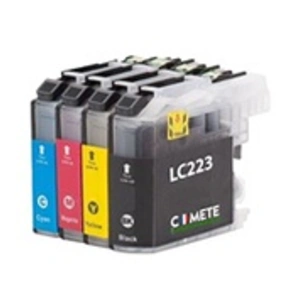 Comparateur de prix : COMETE - LC223 - 4 Cartouches d'encre Compatible Brother LC223 LC221 -...