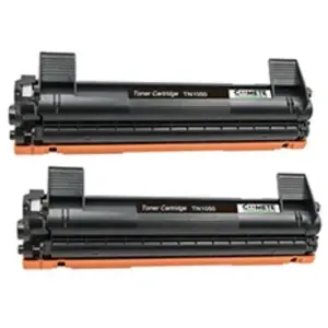 Comparateur de prix : COMETE - TN1050 - 2 Toners Compatibles Laser Brother - Noir - Marque f...