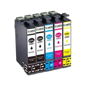 Comparateur de prix : COMETE - 29XL - 5 Cartouches d'encre Compatibles Epson 29XL - Marque f...