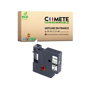 Comparateur de prix : COMETE CONSOMMABLE - 45013 1 Ruban etiqueteuse compatible avec DYMO 45...