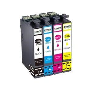 Comparateur de prix : COMETE - 16XL - 4 Cartouches d'encre Compatibles Epson 16 XL - Marque ...
