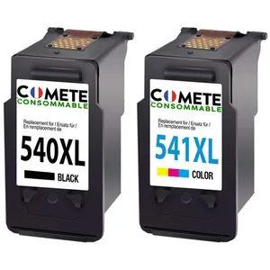 Comparateur de prix : COMETE - 540/541XL : 2 Cartouches d'encres compatibles avec CANON - Ma...