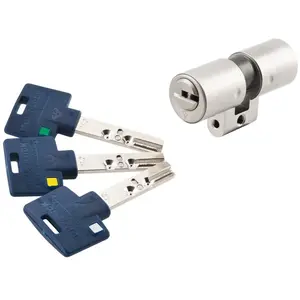 Cylindre rond inox - 31 x 31 mm - Interactive + - Mul-T-lock pas cher