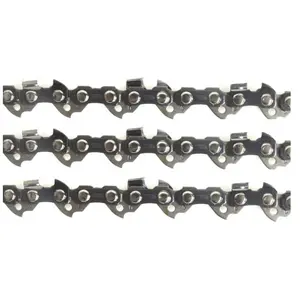Comparateur de prix : NEMURA Lot de 3 Chaînes de tronçonneuse - 66 Entraineurs - Pas 3-8 - Jauge 0.63 (1.6mm) - Guide de 45 cm
