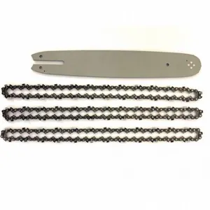 Comparateur de prix : NEMURA Guide Pour Stihl 35cm + 3 Chaînes 50 Entraineurs 3/8 lp .043 (1,1mm).