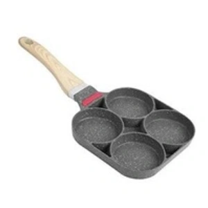 Herchr Petite poêle à frire pour oufs, 4 tasses en aluminium poêle à c... pas cher