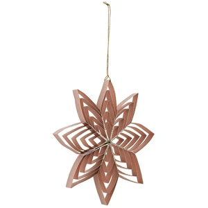 Mathilde M Décoration Fleur papier pliable - Rose pas cher