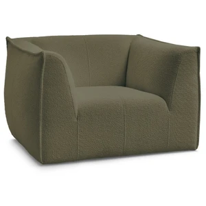 Bobochic fauteuil giorgia tissu bouclette vert GIORGIAVendu parbobochic-paris