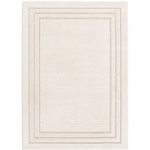 Bobochic - Tapis Tapis poil ras alexandria motif abstrait 160x230 Beige