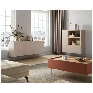 Bobochic - Buffet Buffet 3 portes 170 cm atlas Beige