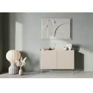 Bobochic - Buffet Buffet 2 portes 120 cm atlas Beige pas cher