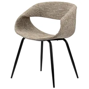 Comparateur de prix : Bobochic lot de 2 chaises isabelle tissu texturé gris ISABELLE