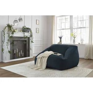 Pouf ultra moelleux LILIBET tissu imitation fourrure Bobochic pas cher