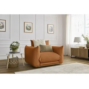 Accueil Séjour Fauteuil & pouf Bobochic Fauteuil ernest OrangeVendu parbobochic-paris