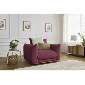 Fauteuil & pouf Bobochic Fauteuil ernest RougeVendu parbobochic-paris