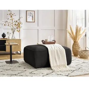 Bobochic - Accueil Séjour Fauteuil & pouf Pouf zephyr NoirVendu parbobochic-paris