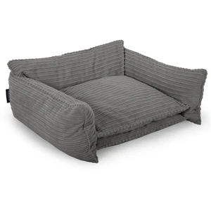 Panier pour chien PLUTO velours côtelé gris foncé xxl (123 cm)  BOBOCHICVendu parbobochic-paris