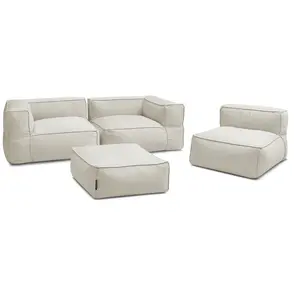 BOBOCHIC Canapé de jardin modulable GIULIA avec bâche de protection, 2...Vendu parbobochic-paris